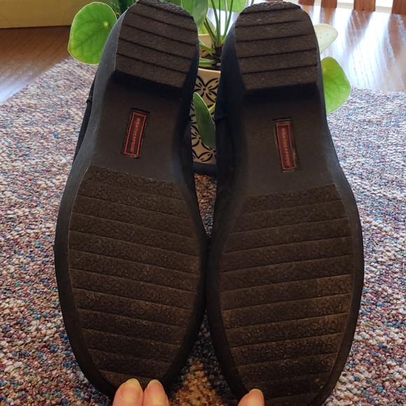 *3 for $25*   Weatherproof Black Boots - Size 6.5 Wide - Picture 8 of 10